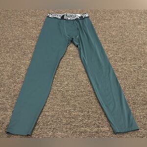 EUC Mens Gymshark Teal Leggings Sz L
